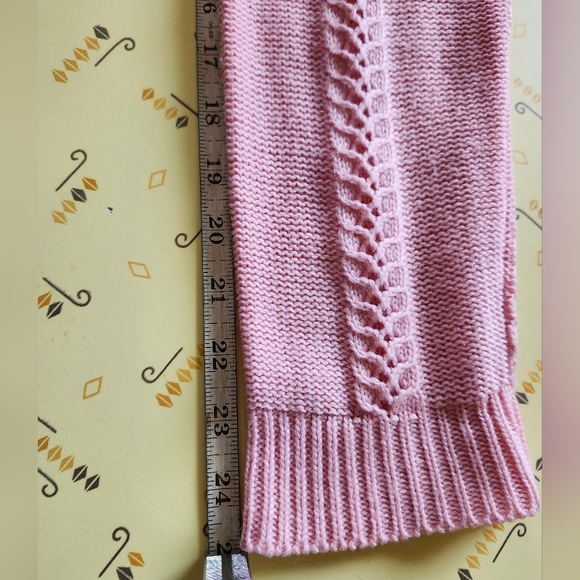 Vintage 60's - 70's Pink Cardigan Sweater - Picture 11 of 11